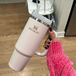 Gently used Rose Quartz Stanley 30oz